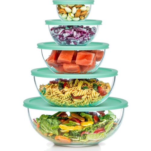 Salatschüssel set glas 5er - set,