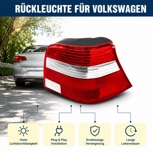 Für golf limousine rot - vw,