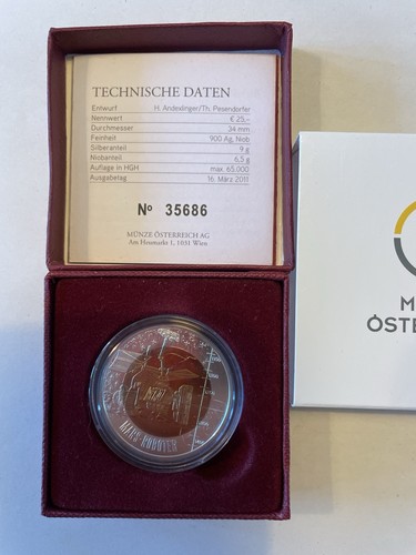 österreich euro niob - 25, 2011