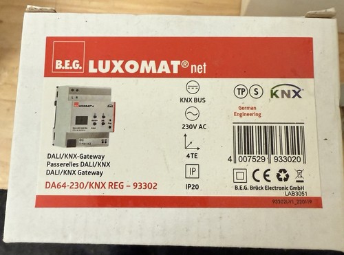 Knx dali gateway 93302 - dali,