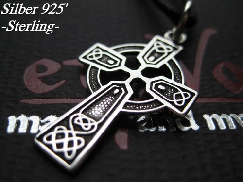 Keltenkreuz silber 925 band - keltenkreuz,