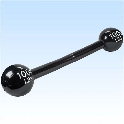Aufblasbare hantel 120cm - hantel,