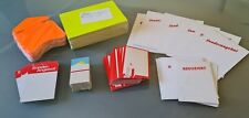 Konvolut Preisschilder Schaufenster Werbeschilder Pappe  unbenutzt