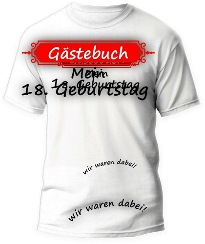 Geburtstag t shirt - 18.,