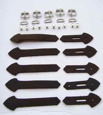 Lederriemen Set mit Schnalle