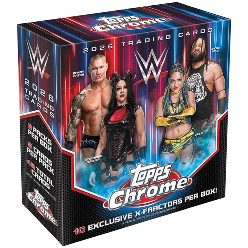 Wwe topps chrome 2026 base - topps, /