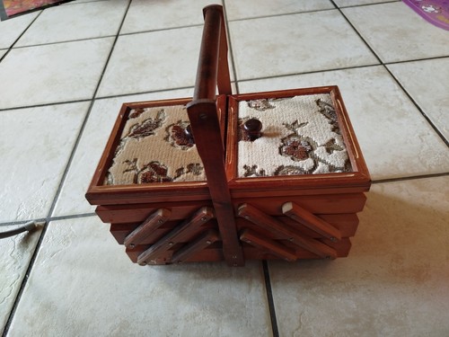 Nähkasten holz gebraucht - nähkasten,