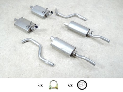Auspuff auspuffanlage 6tlg - auspuff,