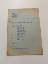 Original Ersatzteile Liste