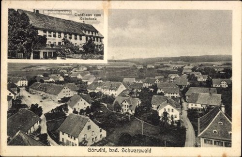 Görwihl schwarzwald - ak,