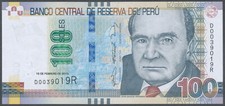 Peru 100 soles - peru,