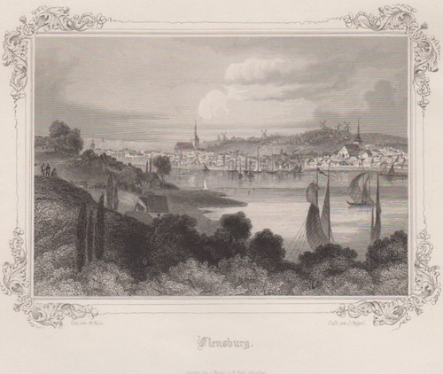 Flensburg gesamtansicht - flensburg,