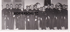 U-BOOT-KRIEG ORIGIFOTO U 181 BESATZUNG MIT KOMMANDANTEN IN POSEN RATHAUS 13.3.43