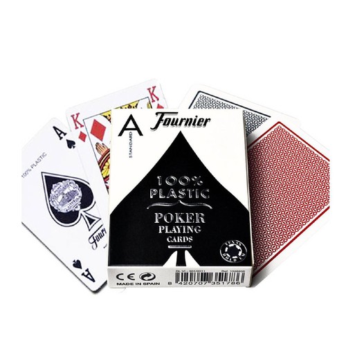 Fournier 2500 pokerkarten 100 - pokerkarten, 100%