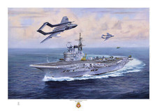 HMS VICTORIOUS with Sea Vixens