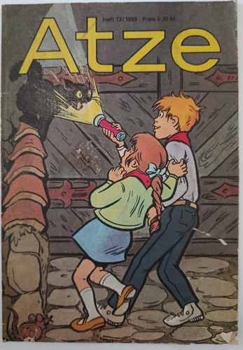 Atze heft 1988 - ddr, comic