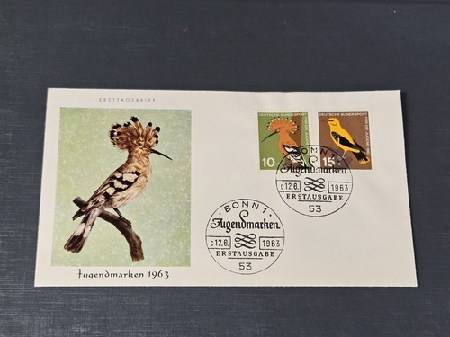 1963 bund fdc erstagsbrief - fdc,