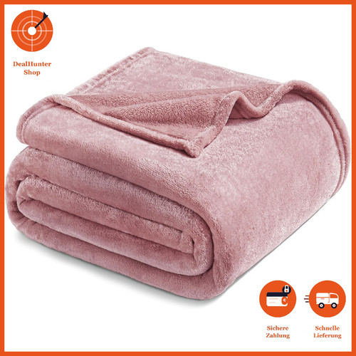 Kuscheldecke fleece superweich - kuscheldecke,