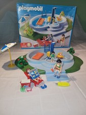 Playmobil 3205 Swimmingpool + 5372 Surferin mit Delfin