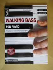 Walking Bass for Piano. Konzeption zum kreativen Waling Bass-Spiel.