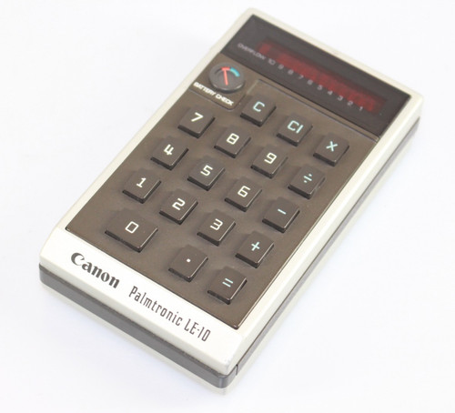 Canon palmtronic vintage - palmtronic, le-10