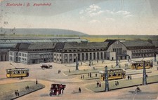 Karlsruhe Hauptbahnhof 1914 