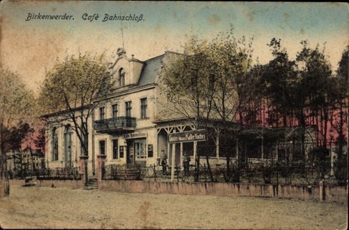Birkenwerder in - ak,