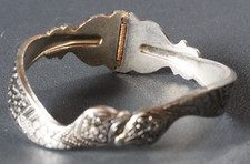 Schlangen Armreif klappbar 6cm Durchmesser Modeschmuck sehr schön