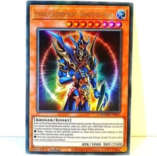 Yugioh Karte Schwarz Glänzender Soldat - Gesandter Des Anfangs Ultra Rare Holo 
