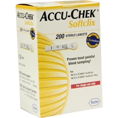 Accu chek softclix lancet - accu,