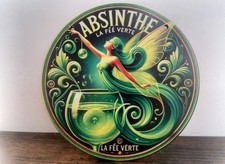 Absinthe holzschild 20cm - holzschild,
