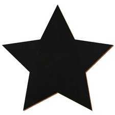 Holz Stern V3 Schwarz