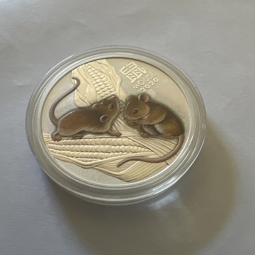 Lunar 2020 maus silber - oz,