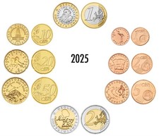 SLOWENIEN KURSSATZ 2025 STEMPELGLANZ BU NOMINALWERT 3,88 EURO