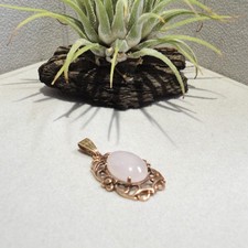 Rosenquarz Schmuck Anhänger