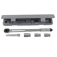 Drehmomentschlüssel 40-210 Nm mit 3 Stecknüsse 17/19/21mm 1 Verlängerung | PETEX