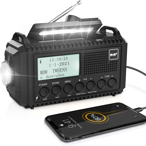 Kurbelradio digitalradio mit - digitalradio,