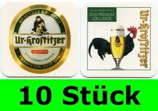 10 Stück Bierdeckel Ur-Krostitzer Krostitz für Party Bar Theke Tresen