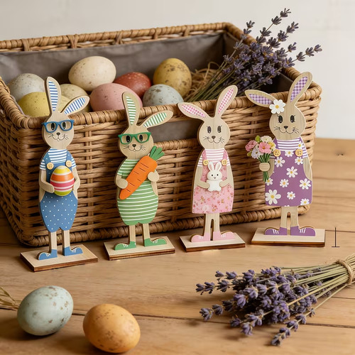 4er set osterhasen - 4er, x
