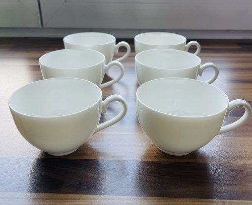 Weiße kaffeetassen - 6, x