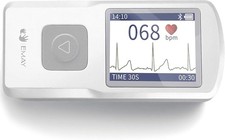 EMAY Tragbarer EKG/EKG Monitor (EKG ohne Smartphone aufnehmen) | Standalone Perso