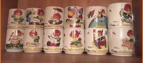 Pumuckl tassen sammlung - pumuckl,