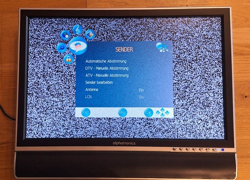 Fernseher lcd alphatronics - fernseher,