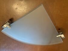 Badezimmer Regal für die Ecke Glas 