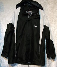 TONY BROWN SCHWARZ WEISS EDLE FEINE JACKE Gr.  2XL  56 45/46