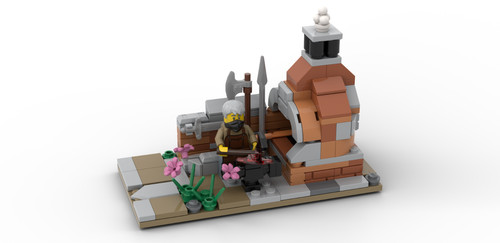 Lego mittelalter schmied - mittelalter,