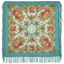 Pavlovo Posad Wolltuch 89x89