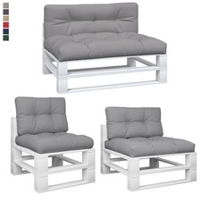 Palettenkissen Palettenpolster Gartenmöbel Paletten Sitzpolster Rückenkissen Neu