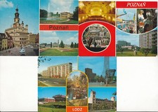 3 Ansichtskarten Polen Poznan
