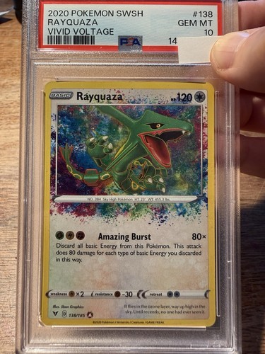 Vivid voltage rayquaza - voltage, psa
